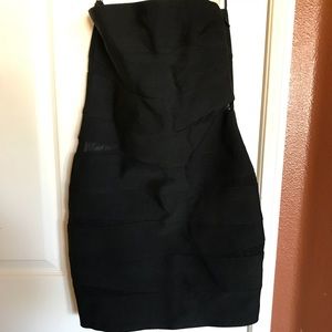 🌹Black strapless cocktail dress🌹